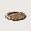 Calile Tray Brown Emperador Marble