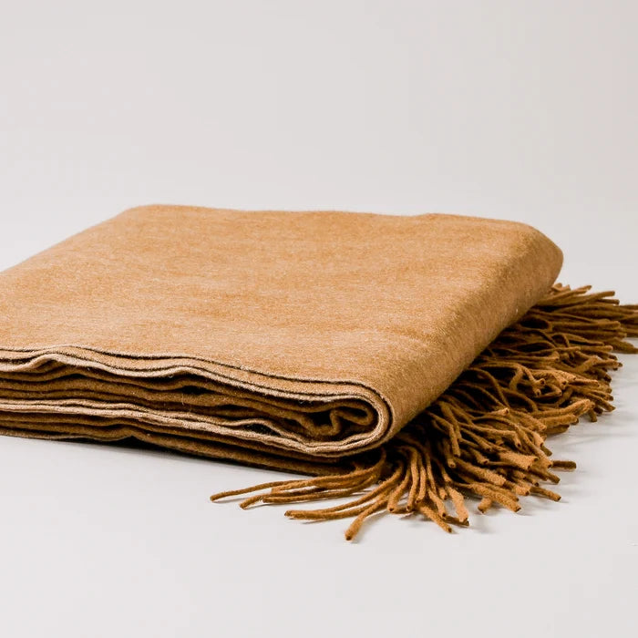 Camille Caramel/Latte Grand Throw 150x220cm