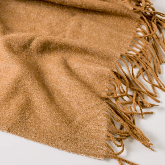 Camille Caramel/Latte Grand Throw 150x220cm