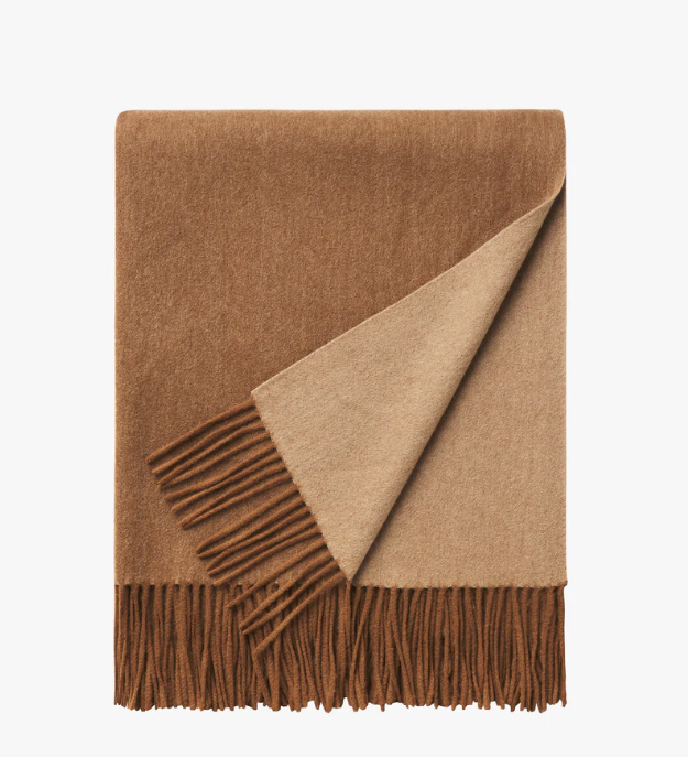 Camille Caramel/Latte Grand Throw 150x220cm