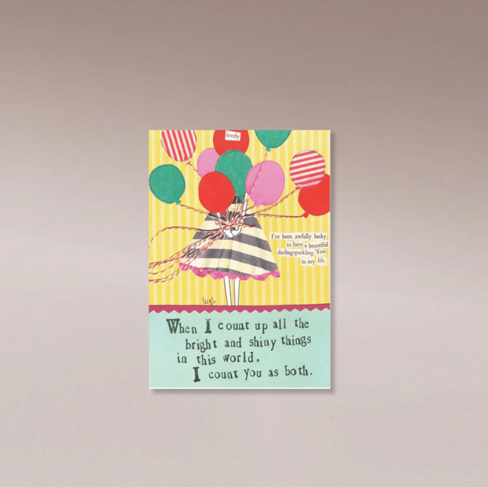 Card - Bright And Shiny Things - Few and Far - Greeting Cards