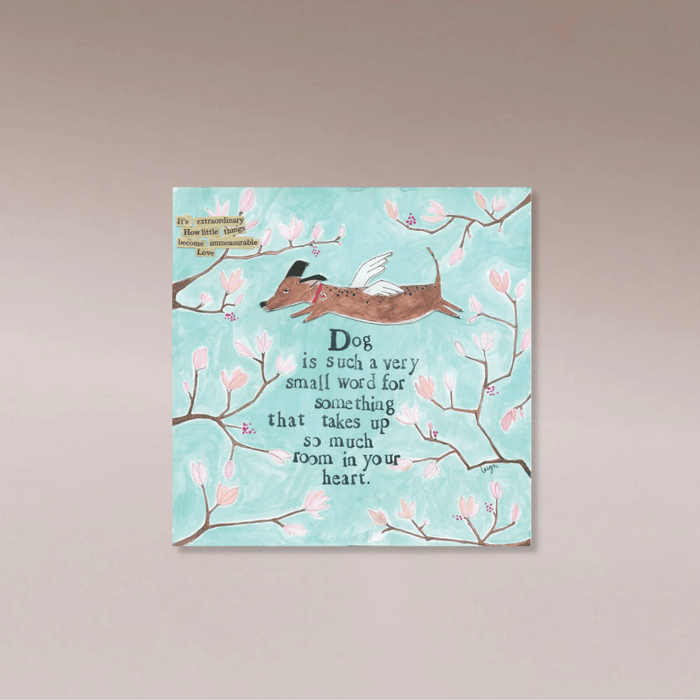 Card - Dog Is A Small Word - Few and Far - Greeting Cards