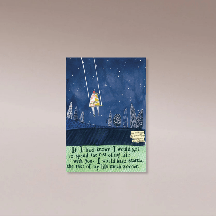 Card - Started Much Soon - Few and Far - Greeting Cards