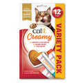 Catit Cat Creamy Treat Tube, Assorted Multipack, 12-pack