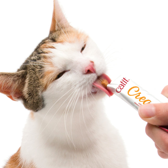 Catit Cat Creamy Treat Tube, Tuna, 12-pack