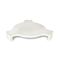 Ceramic Heat Deflector 24''. White, large Pit Boss logo in middle. 3 legs.