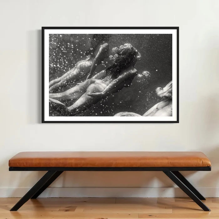 Champagne and Mermaids - Few and Far - Art