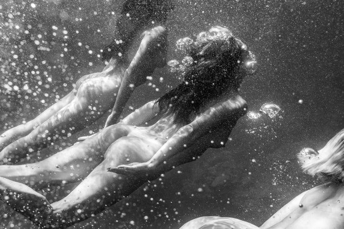 Champagne and Mermaids - Few and Far - Art