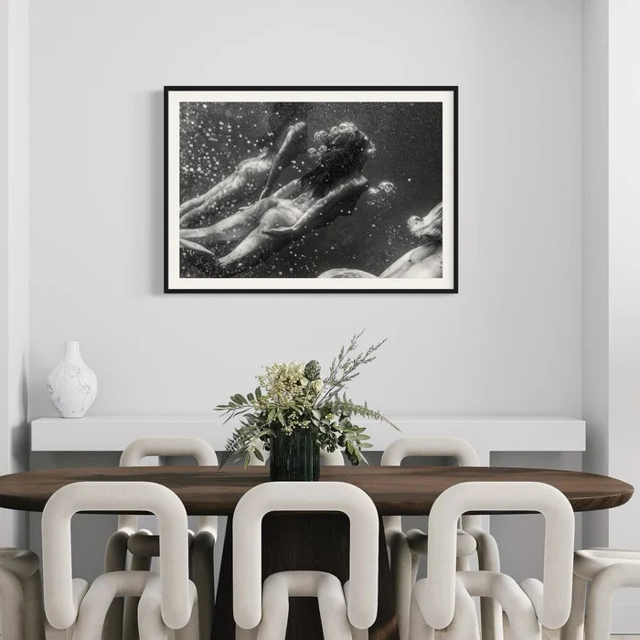 Champagne and Mermaids - Few and Far - Art