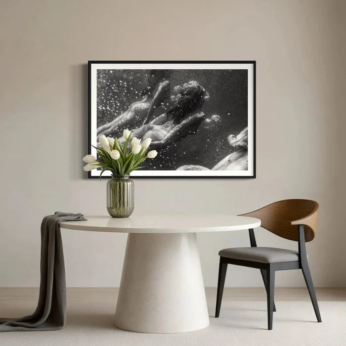 Champagne and Mermaids - Few and Far - Art