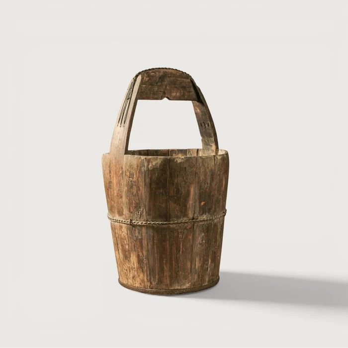 Chinese Antique Rice Bucket