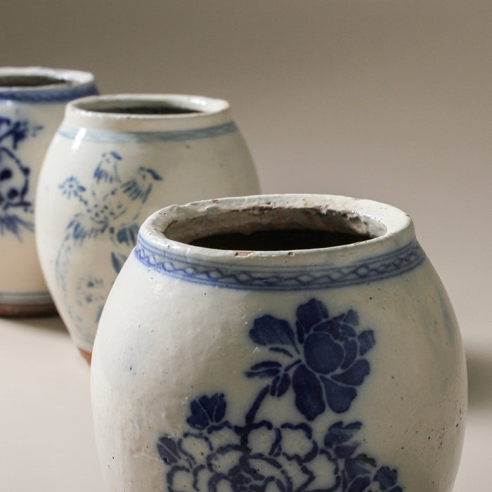 Chinese Decorative Shanxi Pot - Few and Far - Planters & Pots