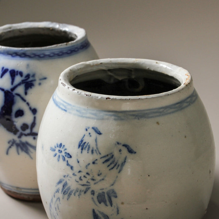 Chinese Decorative Shanxi Pot - Few and Far - Planters & Pots