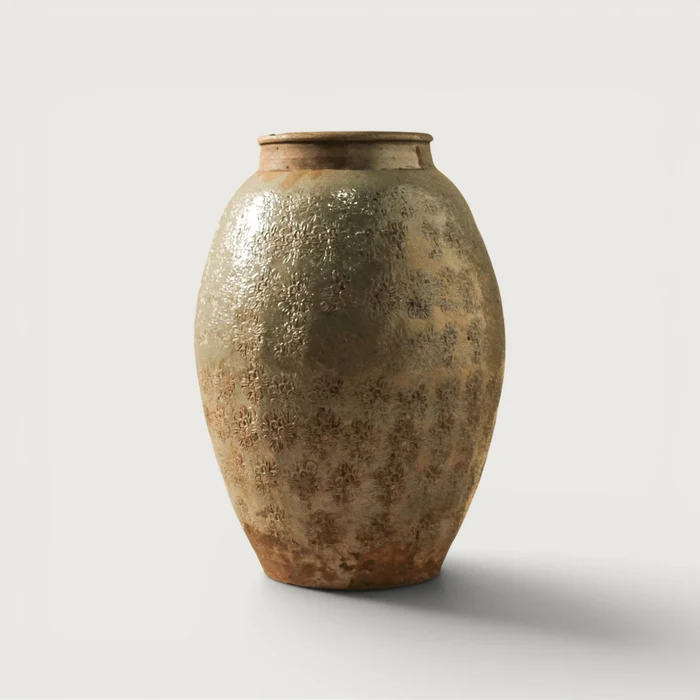 Chinese Vintage Baiyu Pot