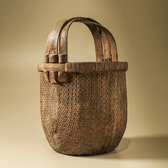 Chinese Willow Basket - Few and Far - Decorative Objects