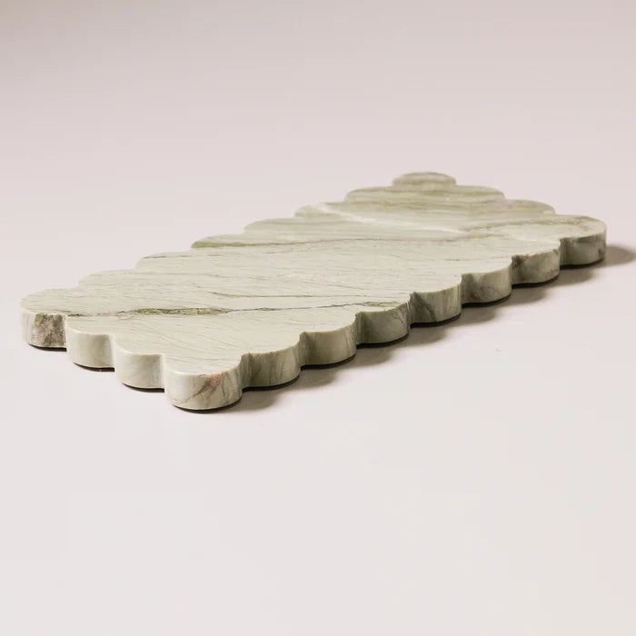 Chloe Cheeseboard Mint Marble
