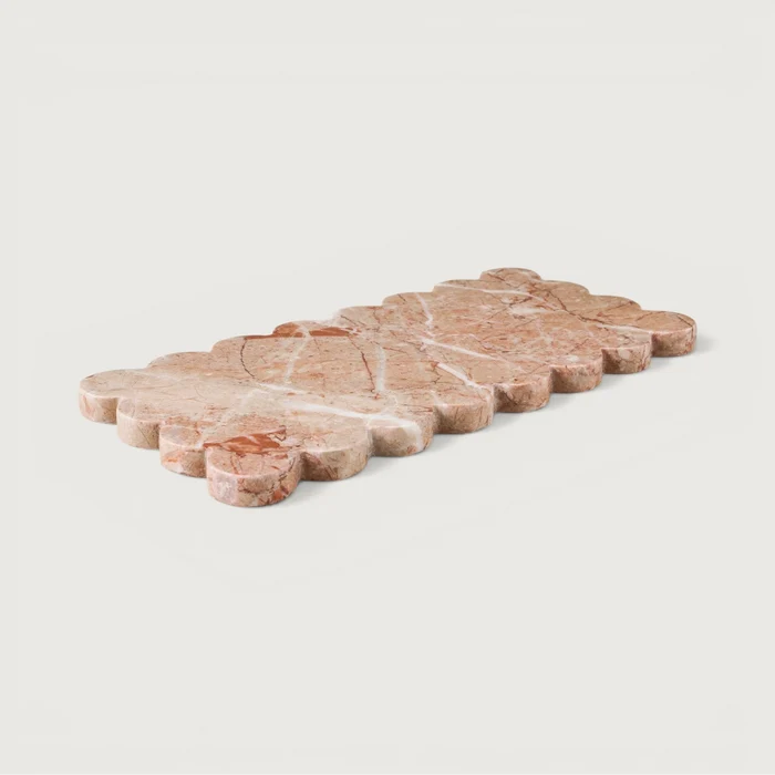 Chloe Cheeseboard Pink Lagoon