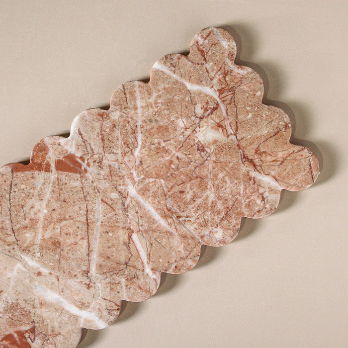 Chloe Cheeseboard Pink Lagoon - Few and Far - Serveware
