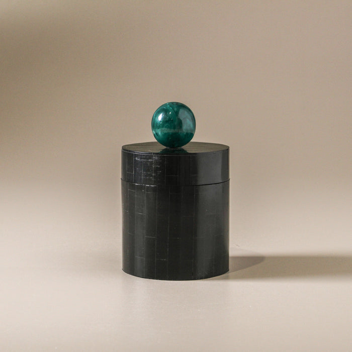 Clea Round Resin Canister