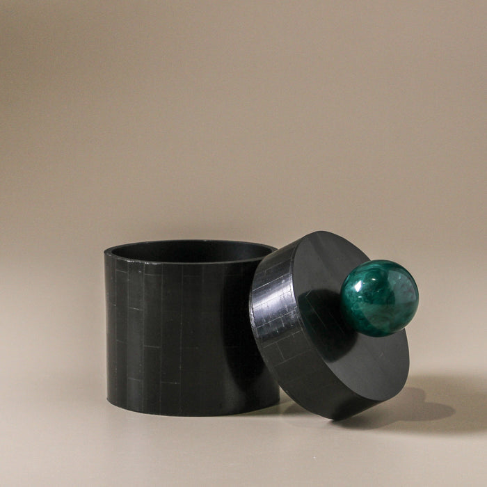 Clea Round Resin Canister