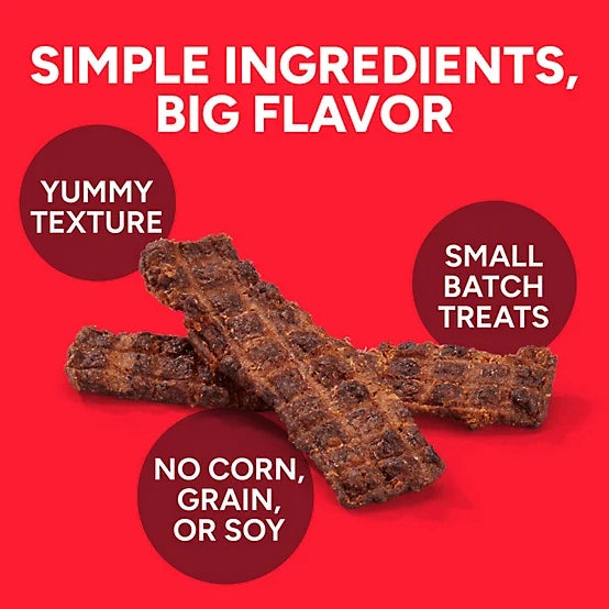 Cloud Star Wag More Bark Less Jerky Grain Free Dog Treats, Texas BBQ Beef, 10 oz.