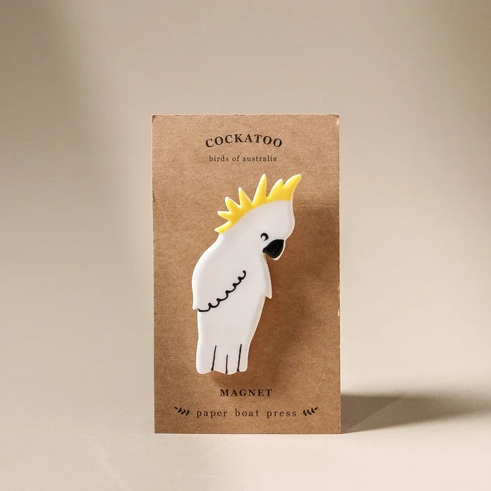 Cockatoo Magnet - Few and Far - Gifts