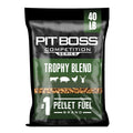 Pit Boss Competition Series Trophy Blend Pellets, front view on a white background