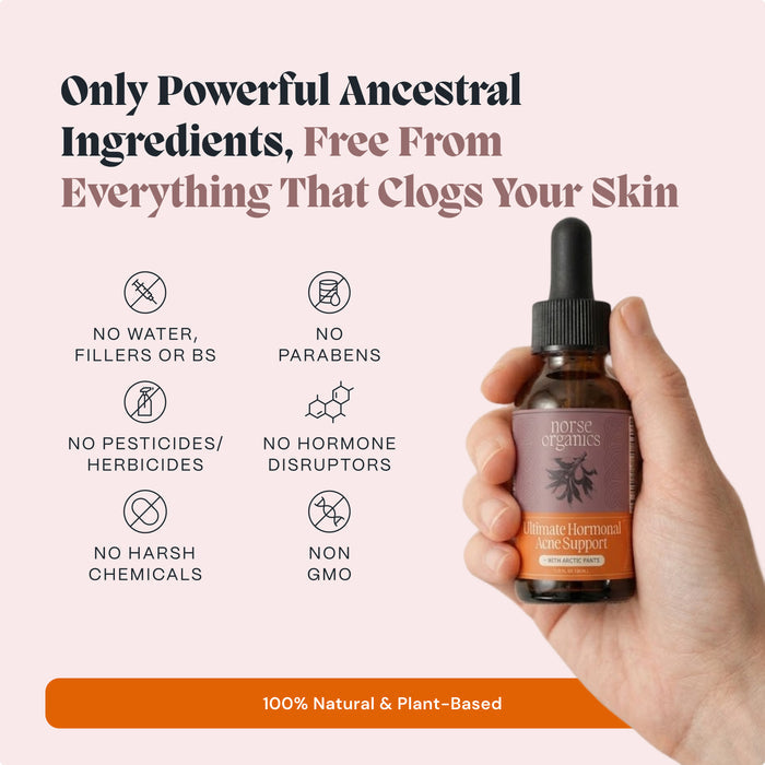 Complete Gut Repair & Hormonal Balance System for Female Acne-Prone Skin