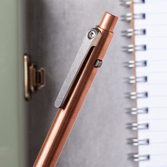 Copper Side Click Pen