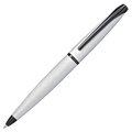This Cross ATX Brushed Chrome Ballpoint Pen has bold black PVD trims with a shiny finish.