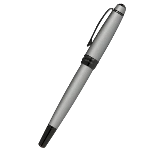 This Bailey Matte Gunmetal Fountain Pen by Cross makes a lovely gift for anyone who loves to write and can be paired with a sleek notebook.