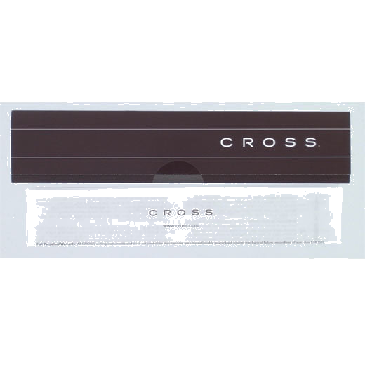 All Cross pen sets are supplied with a lifetime guarantee from Cross.