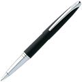 The Cross ATX Basalt Black rollerball pen.
