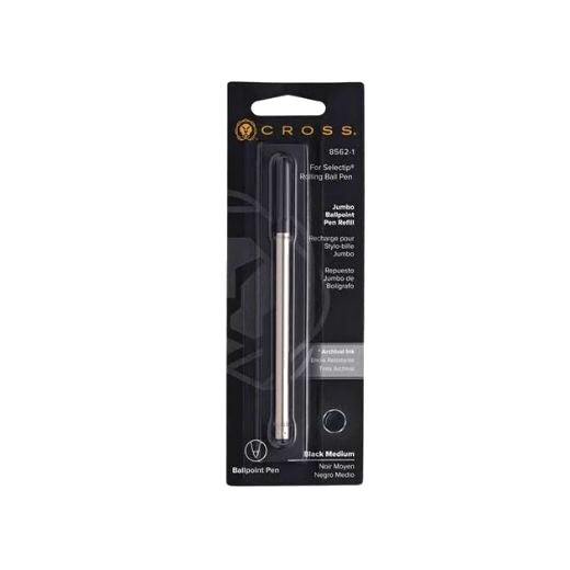 The Black Ballpoint Refill for Rollerball Pen is suitable for the Apogee, ATX, Century II, and Townsend rollerball pens.