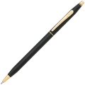 Cross Classic Century Classic Black Ballpoint Pen with 23K Gold Plated appointments.