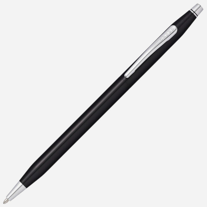 The Black Lacquer Classic Century Ballpoint Pen by Cross.