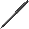 This Black Micro-Knurl Century II Ballpoint Pen was designed by Cross.