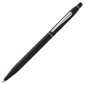 The Cross Click Black Satin rollerball pen.