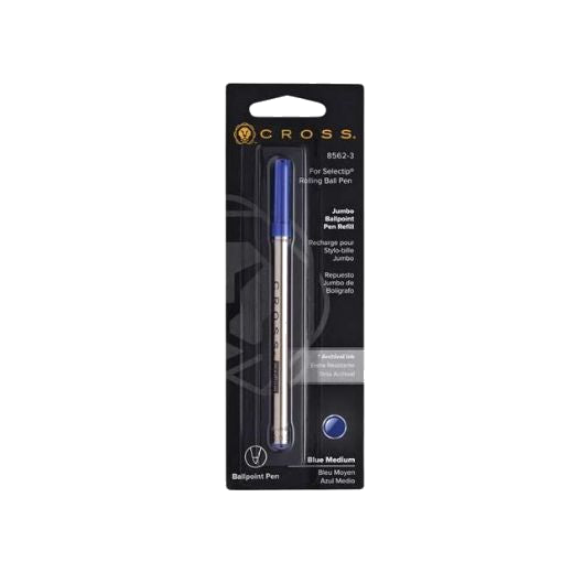 The Blue Rollerball Refill for Ballpoint Pens is suitable for Apogee, ATX, Century II, and Townsend ballpoint pens.