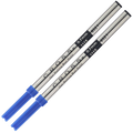Cross Pack of Two Selectip Gel Rollerball Refills in Blue.