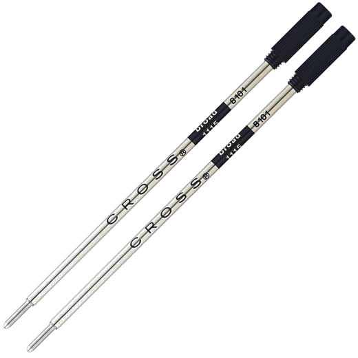 Cross Broad Nib Black Ballpoint Refills.