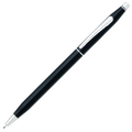 The Classic Century Black Lacquer 0.7mm Mechanical Pencil with Chrome Trim by Cross.