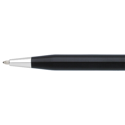 Tip of Cross Classic Century, Black Lacquer with Chrome Appointments.