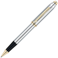 Front view of the Townsend Medalist rollerball pen by Cross.
