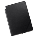 This Cross Medium Lined Black Leather Journal has a space to keep a pen safely inside the cover so you can easily have access.