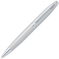 This Satin Chrome Calais Ballpoint Pen was designed by Cross.