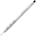 This Satin Chrome Classic Century Ballpoint Pen was designed by Cross.