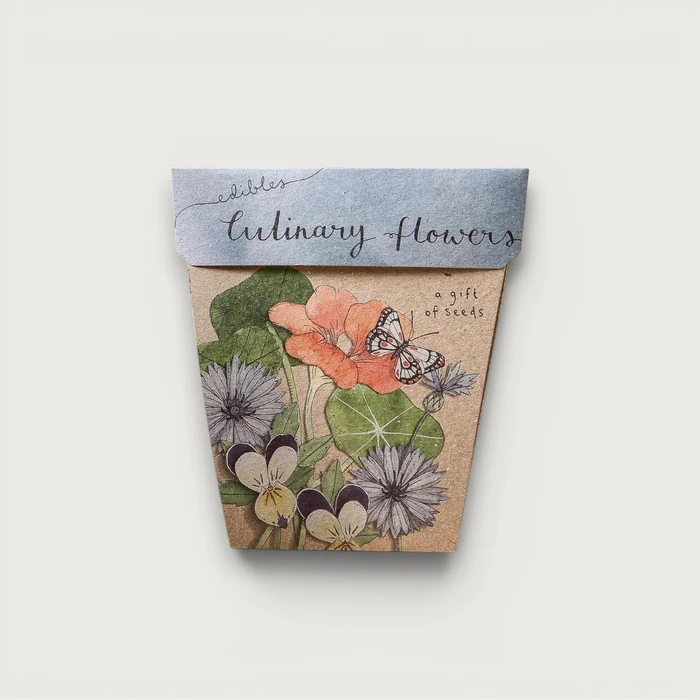 Culinary Flowers Gift of Seeds