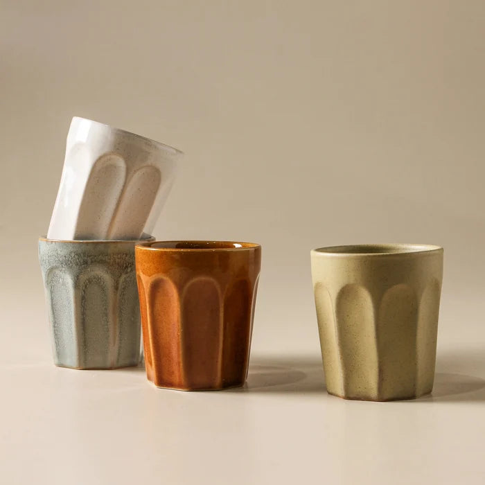 Curated Sips - Ritual Latte Cup 4 Pack - Few and Far - Mugs
