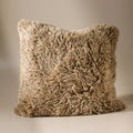 Curly Long Wool Cushion 55x55 - Butterscotch - Few and Far - Cushions